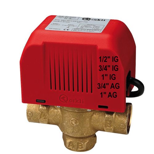 Motorized 3-way valve 3-way valve zone valve 3/4"