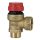 Safety valve 3 bar 1/2" external thread for solar systems