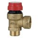 Safety valve 3 bar 1/2" external thread for solar systems