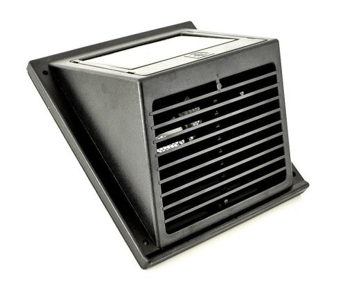 Solar ventilation fan can be placed on the side wall ventilation 65 m3/hour black