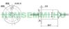 Sliding contact, sliding ring 15A 2-wire, against cable twisting, e.g. wind generator, robot, wind wheel, with gold-plated contacts.