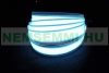 Luminous film strip 12 cm long 12 volts, cutable, can be cut, glued COOL WHITE color - electroluminescent film