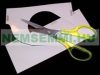 Luminous film 12V A6 148x105 mm - cuttable, self-adhesive, stickable, white color - electroluminescent film