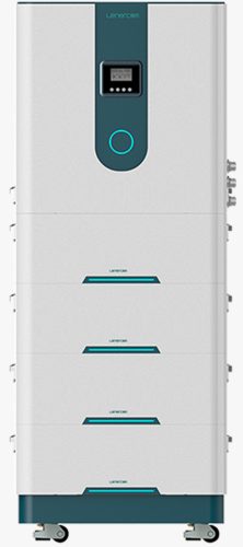 Energy storage 15 kWh battery for isolated power system + 3-phase 8 kW inverter + charging control package Lenercom LC-E2-815T