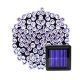 Solar String Lights 22 Meters 200 Pcs Cold White LED Outdoor Lighting Waterproof Christmas Decoration 8 Modes Solar Lighting