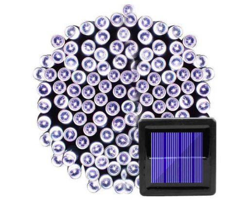 Solar String Lights 32 Meters 300 Pcs Cold White LED Outdoor Lighting Waterproof Christmas Decoration 8 Modes Solar Lighting