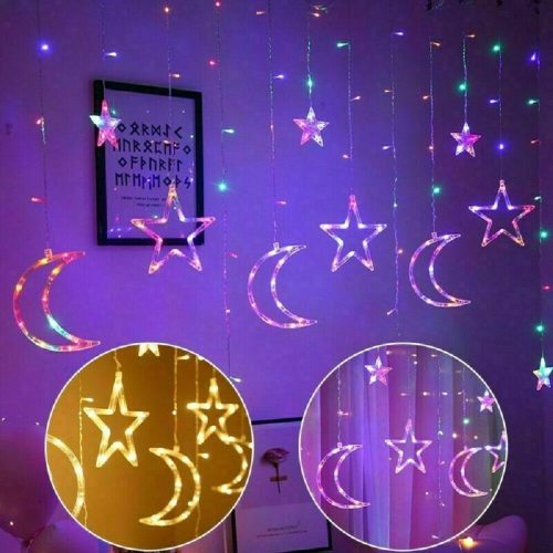 Solar String Lights 3.5 Meter Colorful LED Outdoor Lighting Waterproof Christmas Decoration 8 Modes Solar Lighting