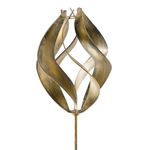 Vertical axis pinwheel decoration, metal model that can be inserted into the ground, 160 cm high