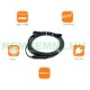 Self-regulating antifreeze heating cable 15 W/m 5.0 meters