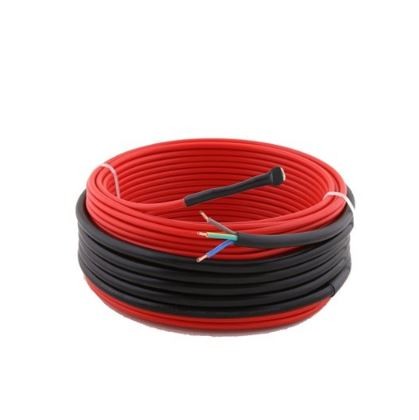 Electric heating cable 12W/m 24 meters from outside to inside 