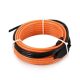 Electric heating cable 17W/m 15.5 meters from outside to inside  