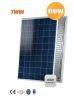 Hybrid solar panel - 300W solar panel and flat collector in one! The flat collector cools the solar cell for higher output, while producing hot water