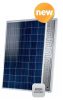 Hybrid solar collector - 250W polycrystalline solar panel and flat collector in one! The flat collector cools the solar cell for higher output, while producing hot water