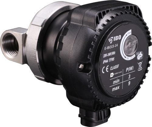 DHW circulation pump for mains hot water 2-year warranty IBO15-14 ½" 3-9W Energy class energy-saving DHW