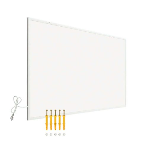 Infrared panel 400W 720 x 620 x 15 mm white infrared heating wall electric heating, heating panel