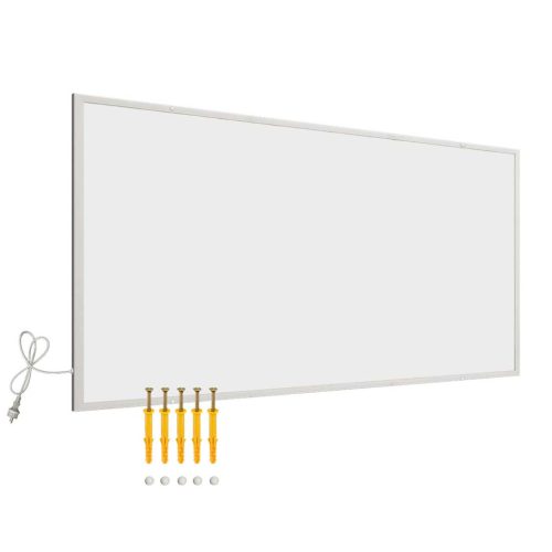 Infrared panel 850W 1220 x 770 x 15 mm white infrared heating wall electric heating, heating panel