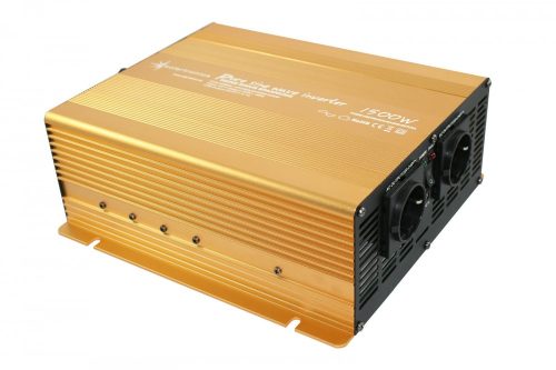 Inverter 12V 1500W voltage converter 325x255x103 mm Power USB 2.1A pure sine wave voltage transformer