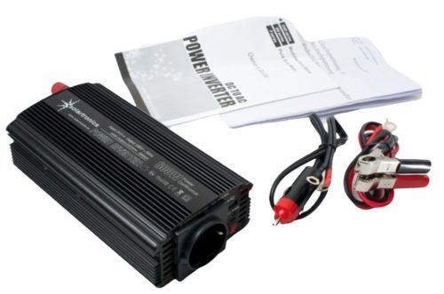 24V 600/1200 W modified sine wave inverter. Excellent for small isolated systems that operate lighting or security technology