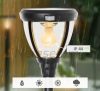 Solar candelabra garden lamp lighting 130 cm aluminum lamp 