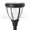 Solar candelabra garden lamp lighting 130 cm aluminum lamp 