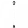 Solar candelabra garden lamp lighting 177 cm lamp stainless steel