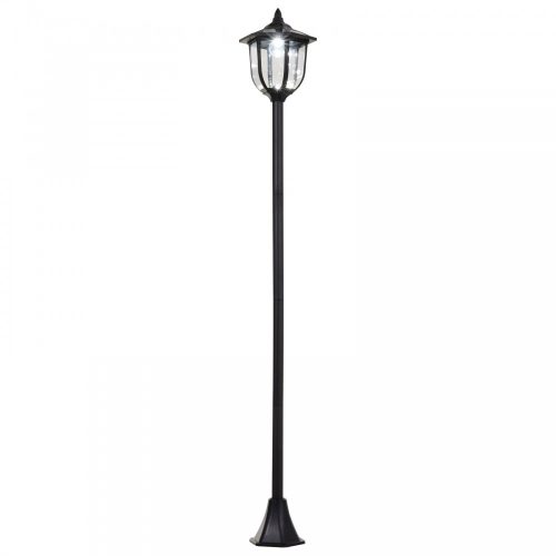 Solar candelabra garden lamp lighting 177 cm lamp stainless steel