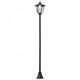 Solar candelabra garden lamp lighting 177 cm lamp stainless steel