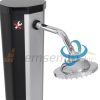 Solar shower 35 liter garden shower mixer tap and foot washing tap. Solar garden shower, solar shower