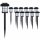 Ground Solar Garden Light 12 Piece Cottage Style Solar Light Set