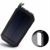 Portable solar power bank and lamp 10000mAh 3 USB connectors 