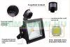 Motion sensor LED lamp 12V 50W outdoor floodlight, floodlight