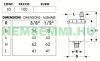 Automatic solar vent valve for solar collector system made of pure copper 3/8" threaded connector