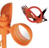 Rotating bird deterrent wind vane wind wheel