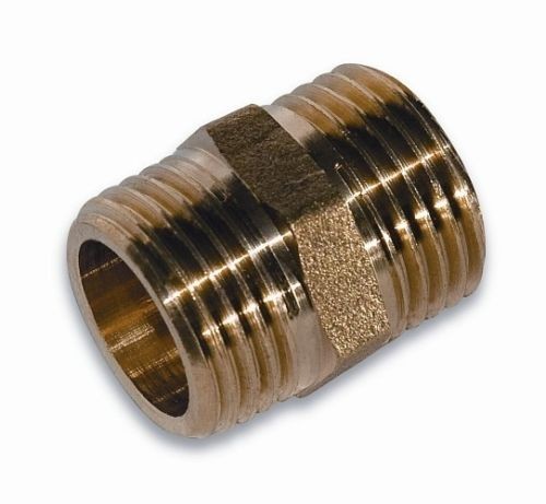 Middle screw 3/4" - 3/4" KK external thread brass threaded fitting