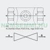 Motorized valve 2-way valve zone valve 230V DN25 33.7 mm 1"