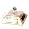 Solar camera, display, product presentation jewelry, toy, mineral product presentation gold