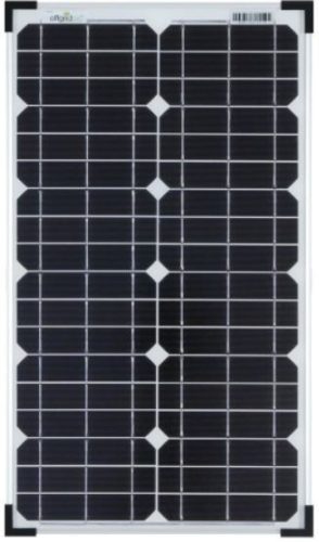 12V 30W 560x360x25mm Solar cell monocrystalline 