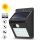 Solar motion sensor wall lamp 4W 20 SMD LED with built-in battery and motion sensor