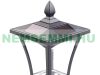 Solar candelabra garden lamp with solar panel 160 cm with built-in battery