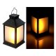 Flame imitation solar-powered Hanging or table-top garden lamp with flame effect 32 LED 30 lm flame shape, with built-in battery