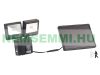 Solar LED outdoor spotlight with 2 PIR motion sensors, 6 W, 480 lm, IP44