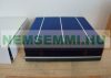 0.5V 4.3W 156x156mm small polycrystalline solar cell DIY A large solar panel can also be built from it.