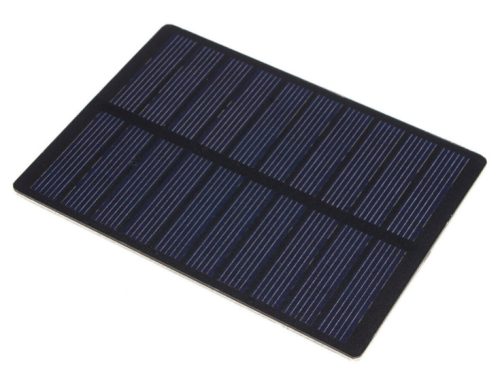 5V 1.3W 110x80 mm small monocrystalline solar cell. With a waterproof coating, it does not require a separate case!