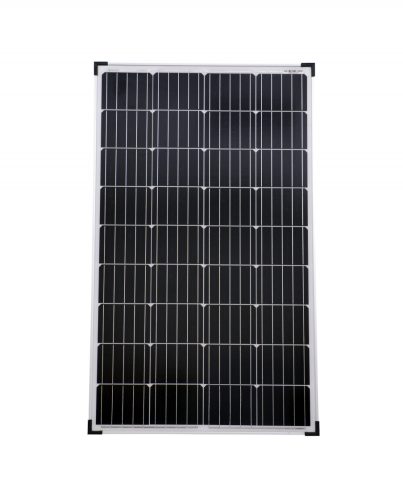 18V 130W Napelem monokristályos 1130x680x35 mm napelemmodul szolárpanel