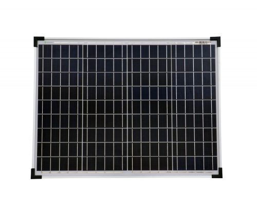 18V 50W Napelem polykristályos 668x508x35 mm polikristályos napelem modul