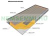 SID Flat panel collector - our most popular solar collector - large copper tube solar collector 8 cm thick aluminum frame 6 year warranty at a good price