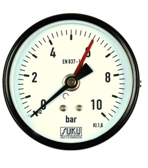 Nyomásmérő óra manometer 1/4