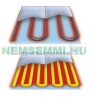 Electric floor heating heating mat with low installation height 100 watts/m² 1.0 - 10.0 m²