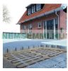 Electric outdoor heating mat garage exit parking lot patio sidewalk road heating 300 watts/m² 1.0-10.0 m²