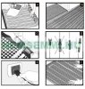 Carbon fiber floor heating mat 100 W/m² 150 x 350 cm (5.25 m²)